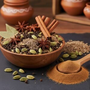 Garam masala powder made from pure and aromatic Indian spices