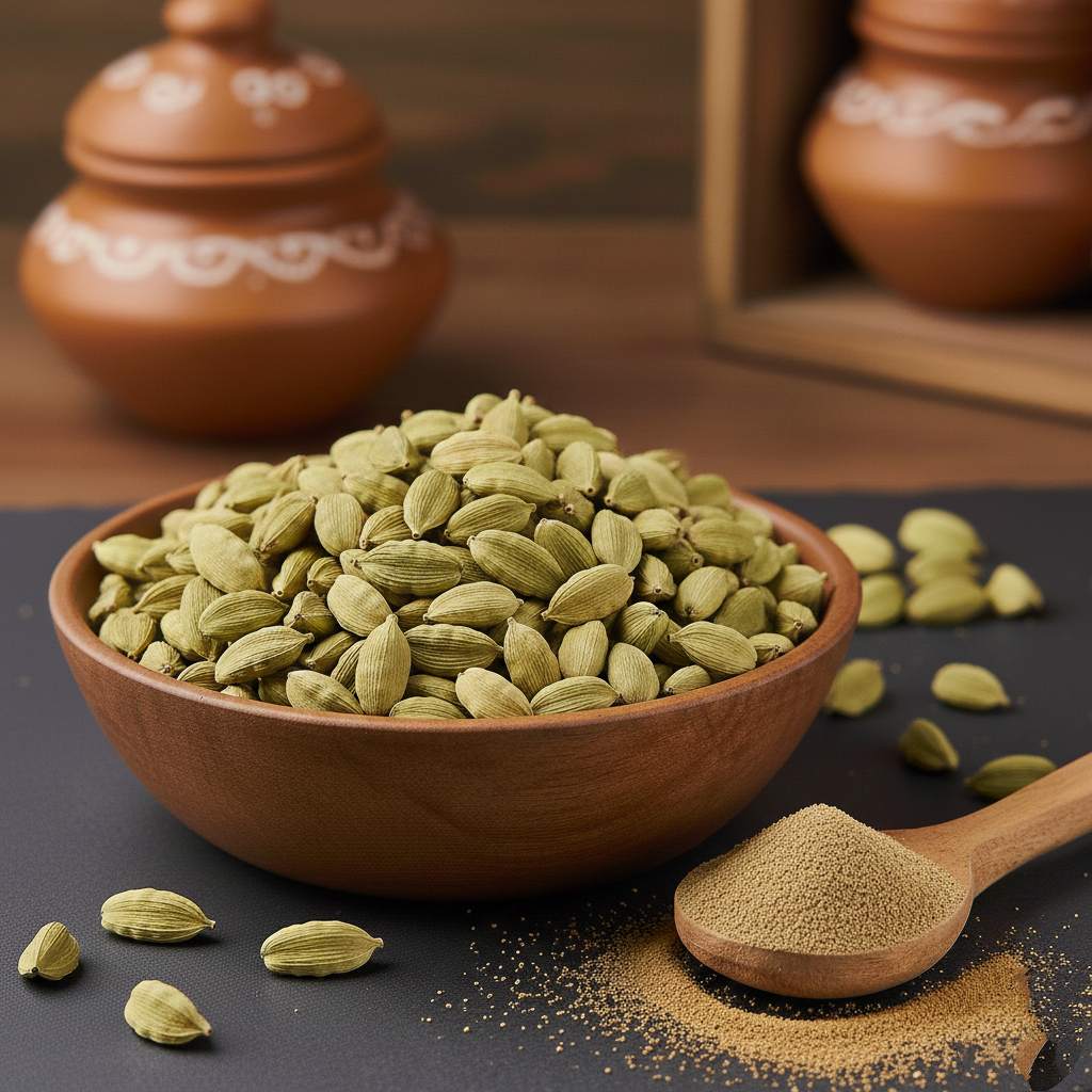 Organic elaichi powder