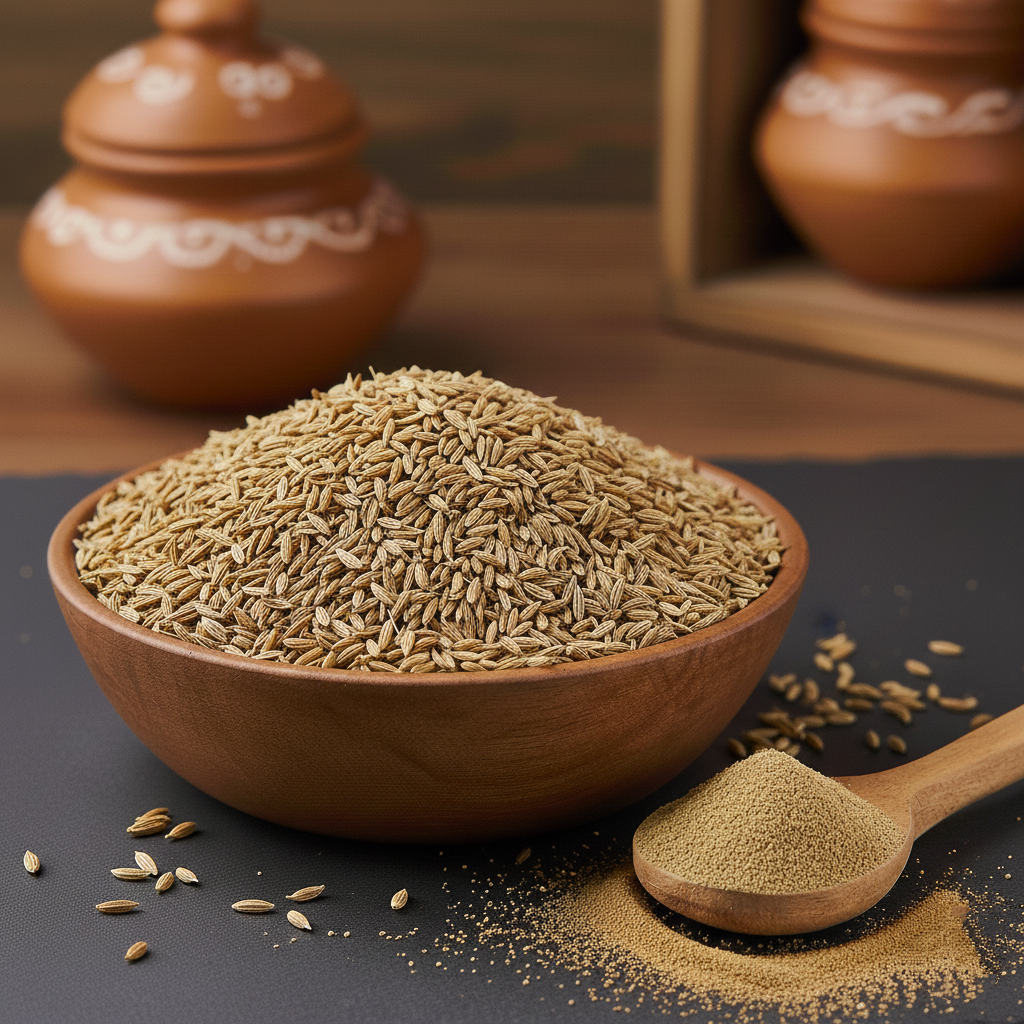 Fresh & Pure Jeera Powder made from high quality cumin seeds for authentic Indian cooking