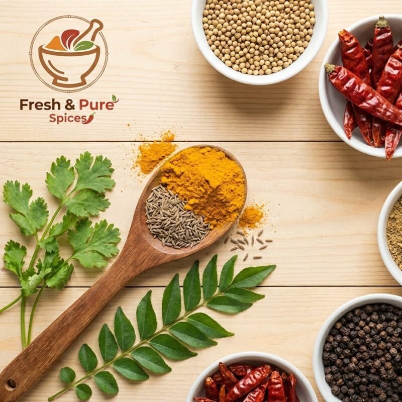 Fresh and Pure Spices: Benefits for Taste, Health & Quality Cooking